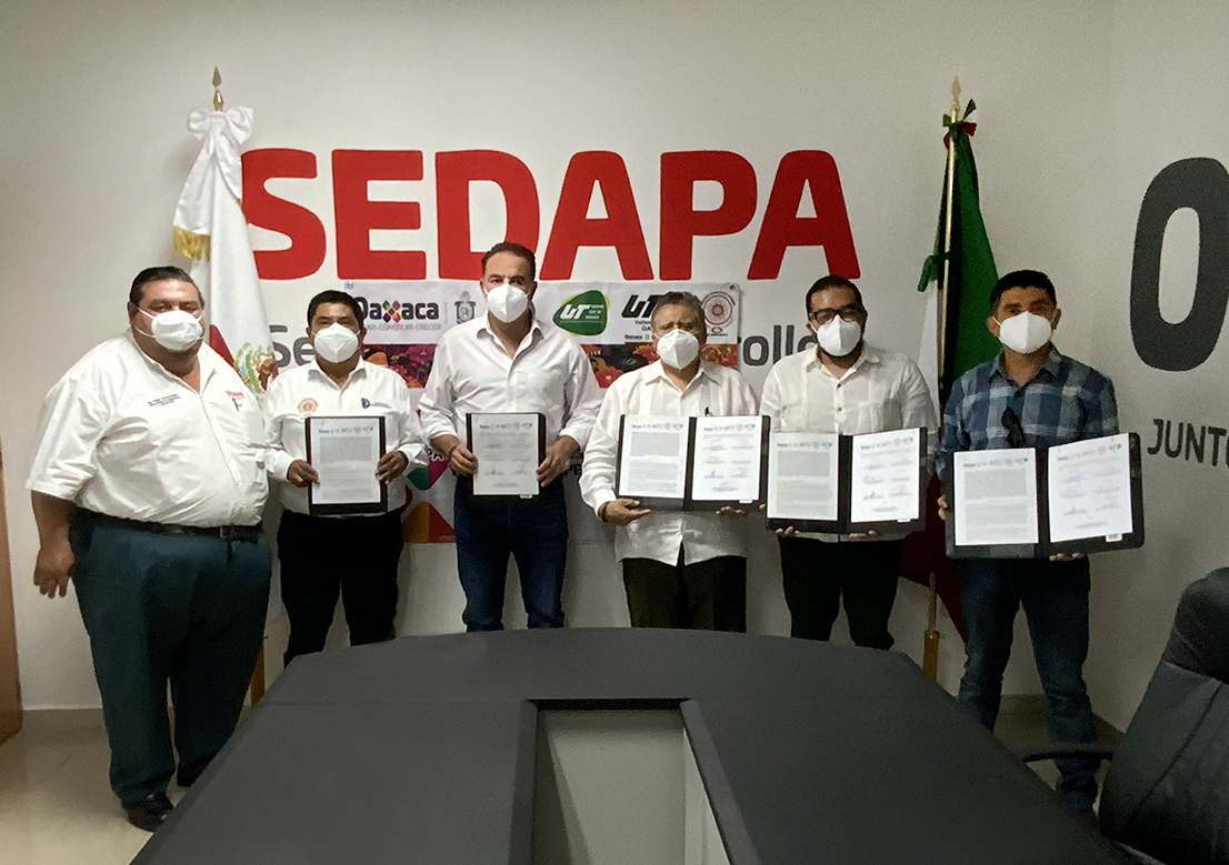 Firman convenio de colaboración Sedapa y Universidades de Oaxaca