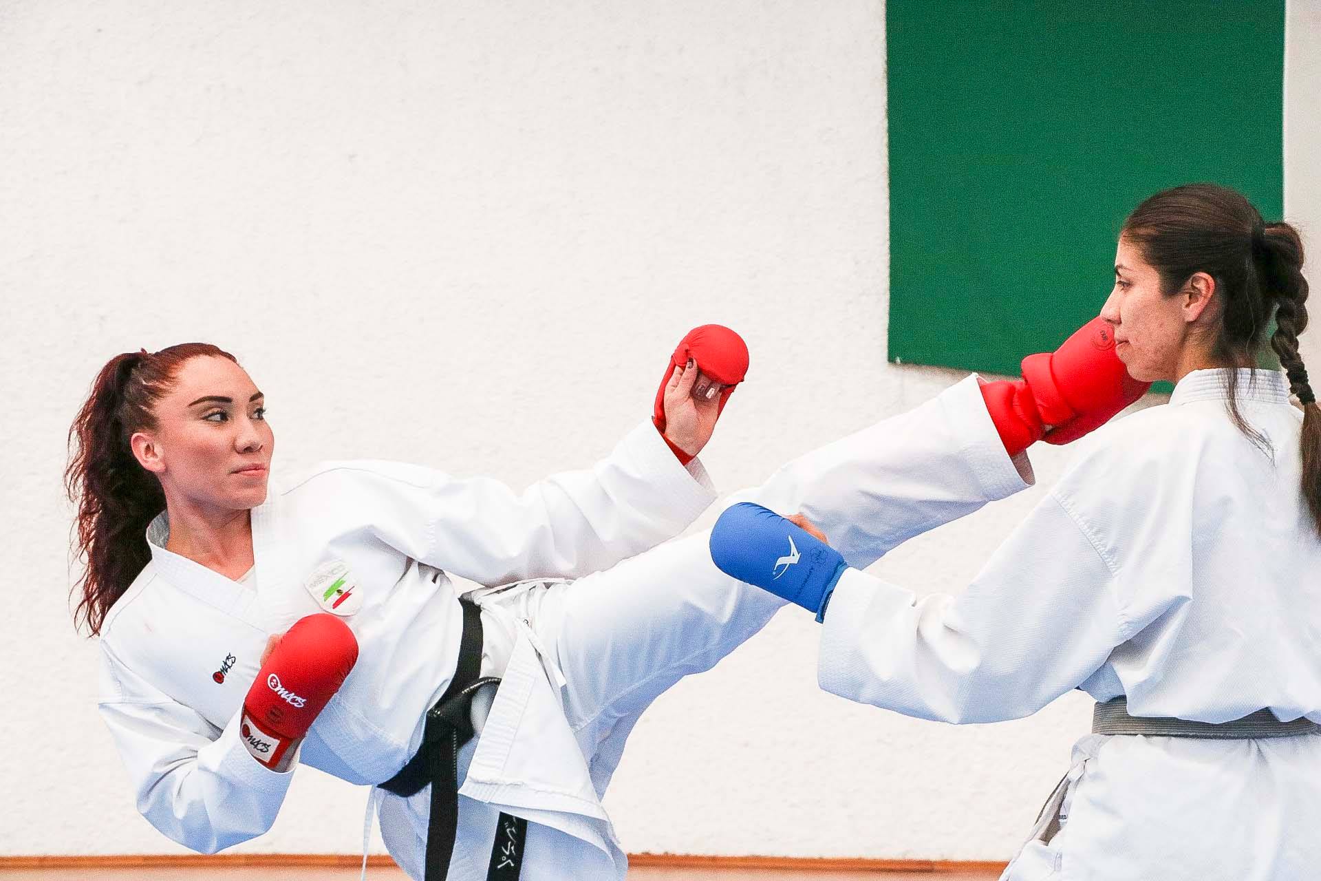 Con el apoyo del Incude, la karateca oaxaqueña Xhunashi Caballero reinicia su camino a la clasificación a Juegos Olímpicos de Tokio 2021