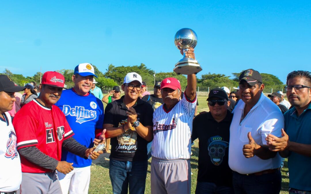 Con la presencia de Jesús “Chito” Ríos y Jerónimo Gil, peloteros de la liga mexicana y ligas mayores cierra el torneo “Juan Marcelino”