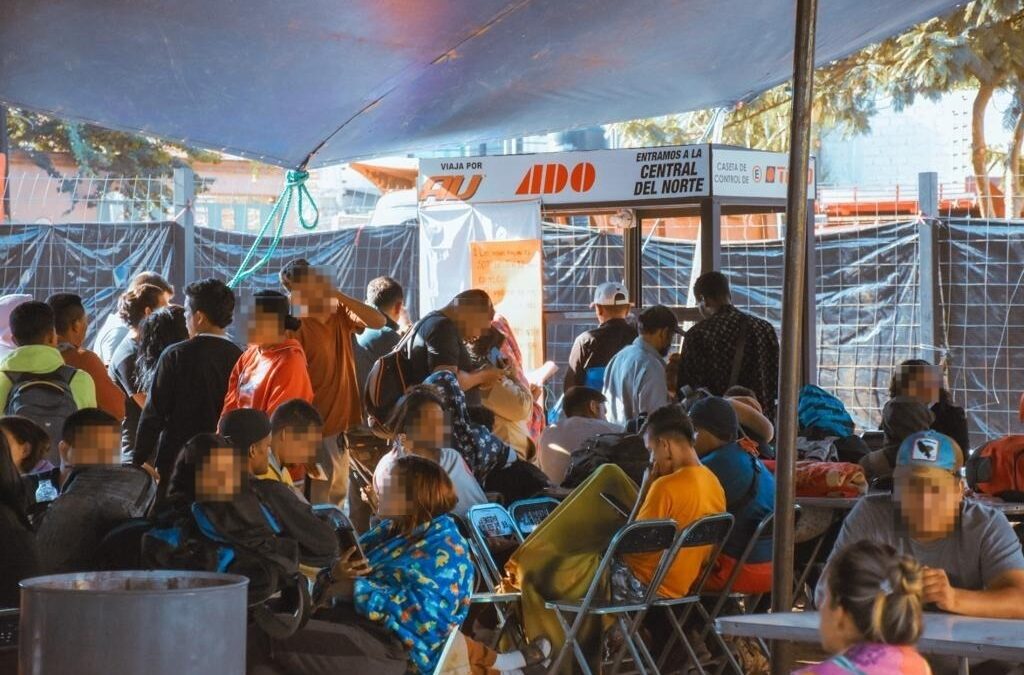Registran Centros de Movilidad Migratoria más de 54 mil traslados en dos semanas de operación