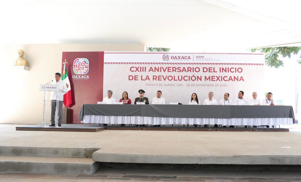 Encabeza Gobierno del Estado 113 Aniversario del Inicio de la Revolución Mexicana