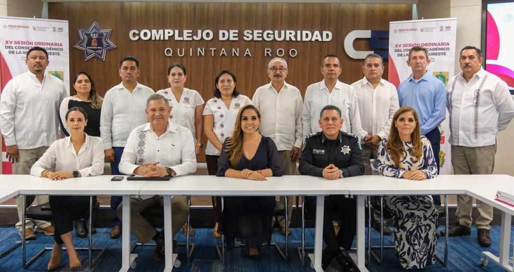 Oaxaca presente en XV Sesión Ordinaria del Consejo Académico de Formación Policial de la Región Sureste