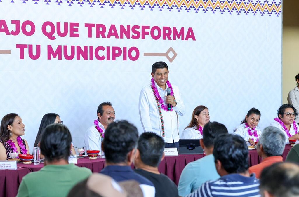 Con un gobierno cercano a la gente Tlalixtac de Cabrera se beneficia con acciones para su desarrollo